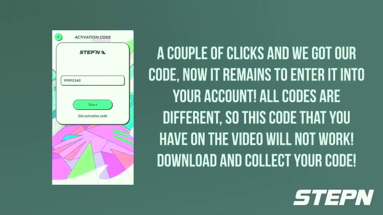 FREE STEPN ACTIVATION CODE GENERATOR TUTORIAL