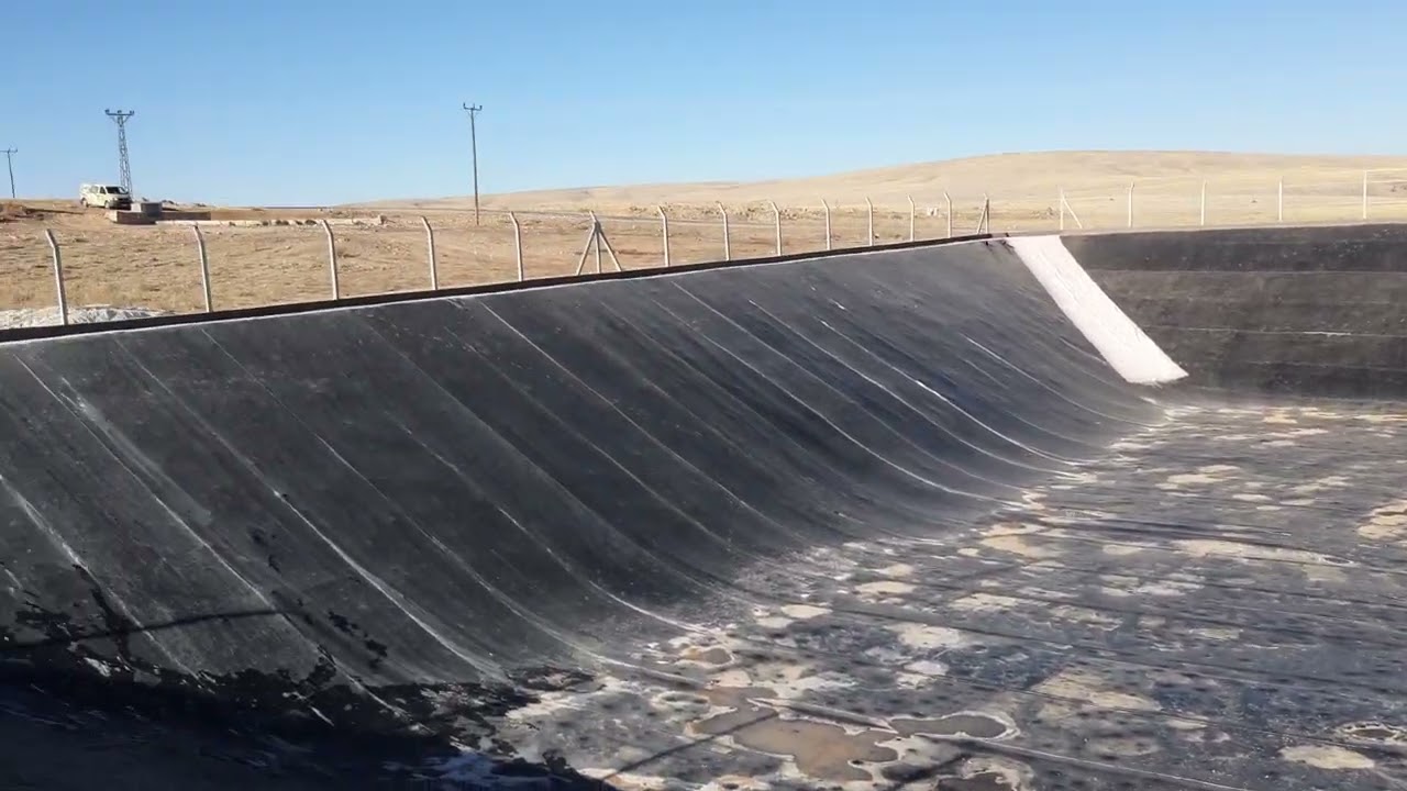 Malatya   Epdm Geomembran li Tarımsal Sulama havuzu yapımı