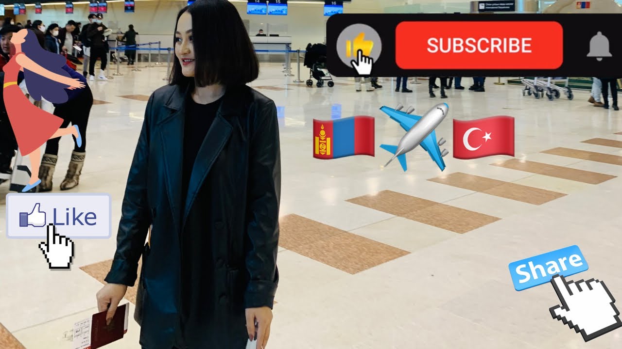 #Vlog 3 |Анх удаа онгоцоор нисэж үзэв✈️🇹🇷😍🤩😎🤓😮😲