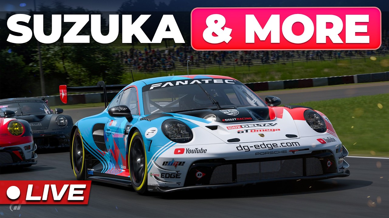 🔴 GT7 | More Daily Racing and Trying to Improve my Lap at Suzuka | Live 🔴