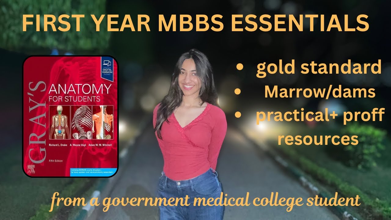 Books to buy for 1st year MBBS🩺 (unfiltered advice)
