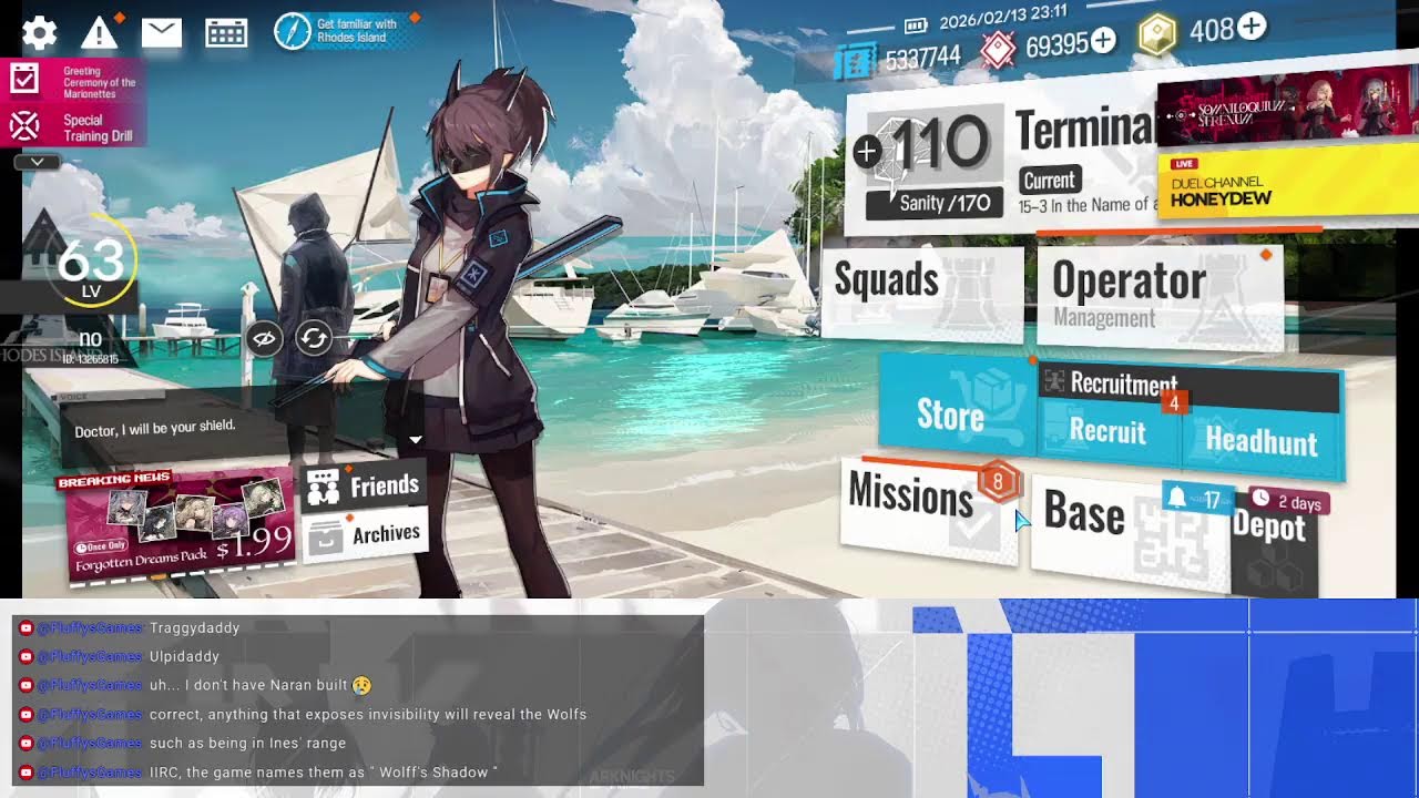 Finishing Ave Mujica event then starting it again【Arknights】