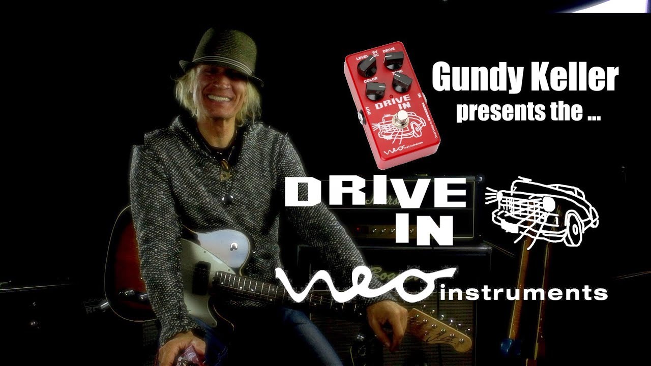 NEO Instruments DRIVE IN Overdrive Pedal ... presented by Gundy Keller