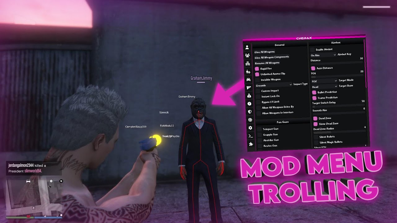 Trolling Griefers in GTA 5 With a Mod Menu [EP 2]
