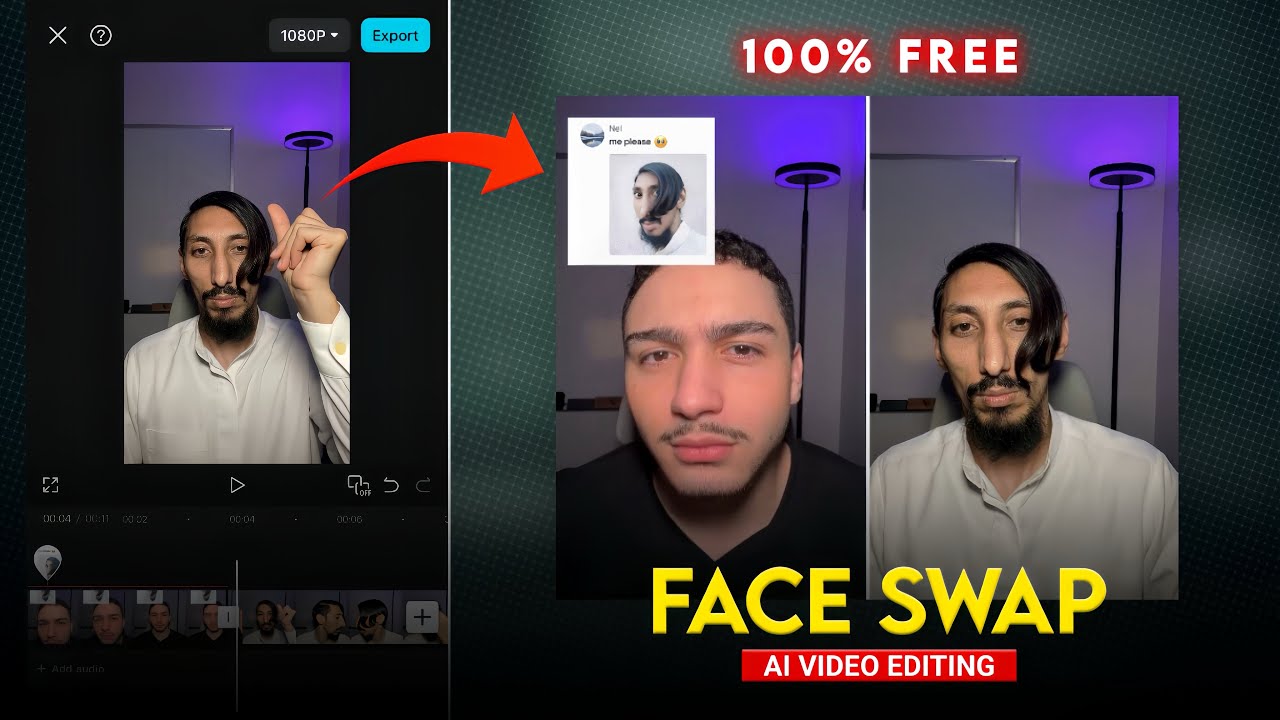 Face Swap & Character Replacement Trending Video Editing | Face Swap Using Ai In 1 Click 