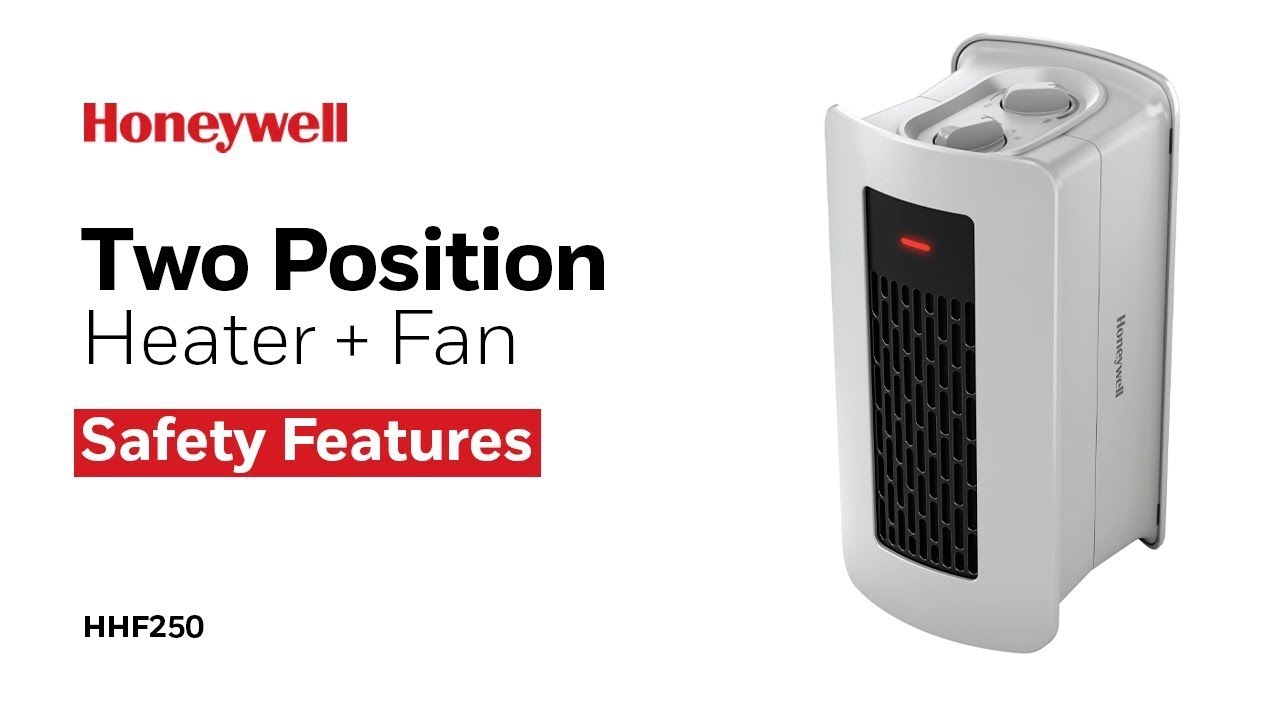 Honeywell Two Position Heater + Fan HHF250 - Safety Features