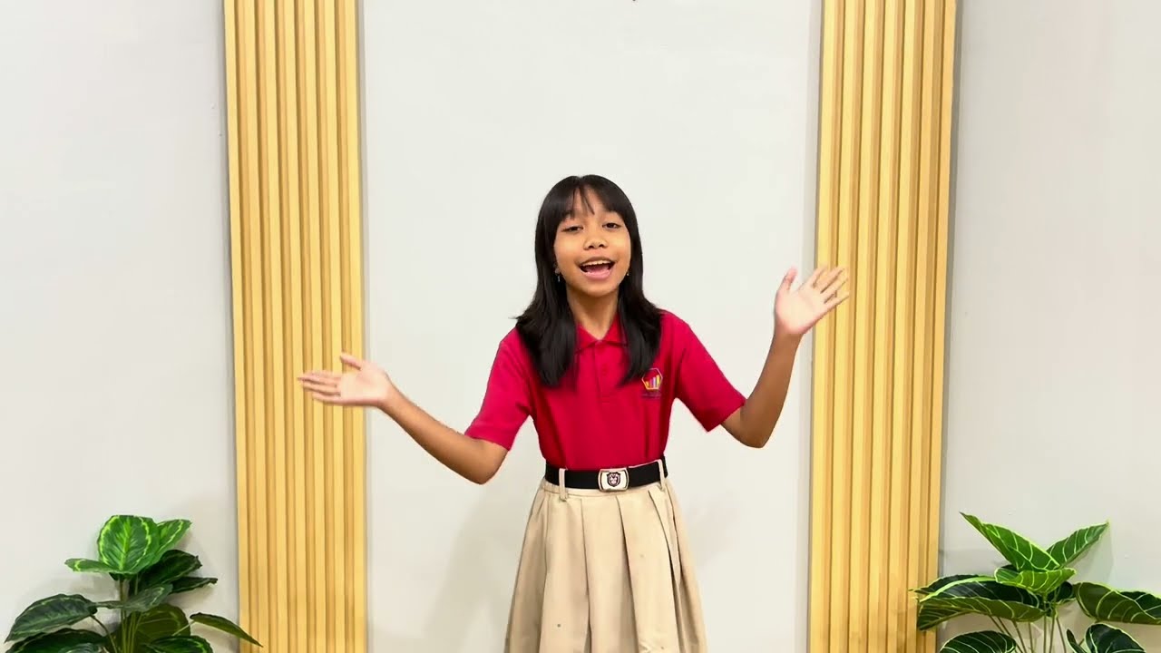 Yasmine Ayasha Kaliandra dan Agen Adiwiyata - Leader in Me Global Student Speech Contest 2025