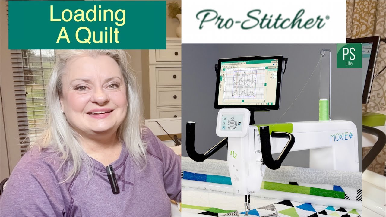 Longarm Series #2 | Handiquilter Moxie XL | Preparing & Loading a Quilt Top & Backing for Stitching