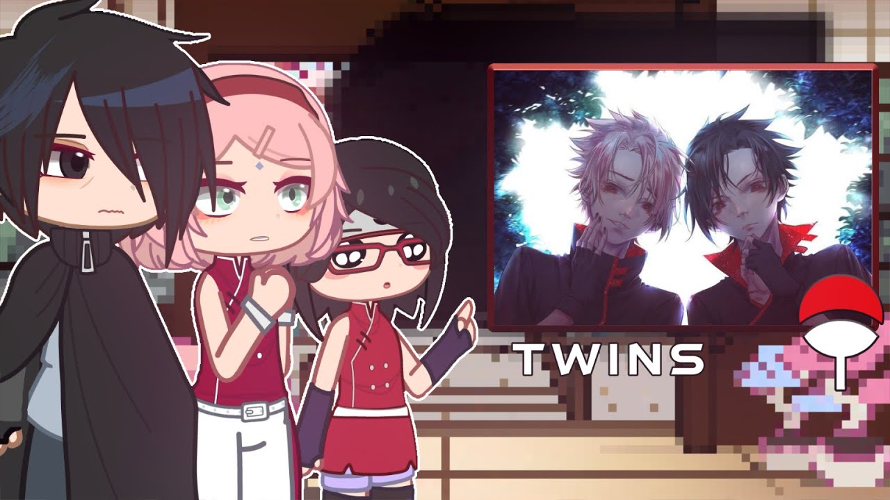 ୨୧ ''꒰🌸,🍅꒱ Uchiha Family react to Uchiha Twins |「 1/1」|  '' ୨୧
