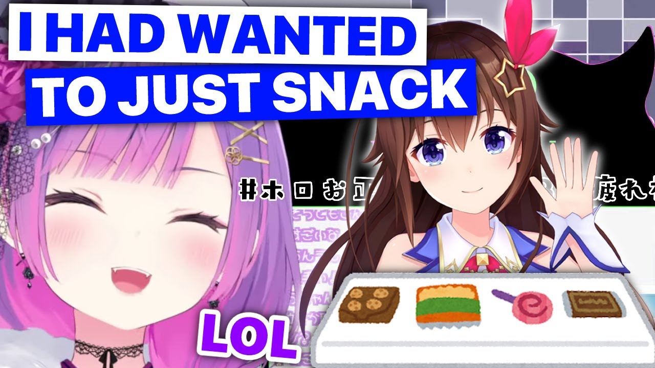 Sora's Plan To Chill & Eat Snacks During HoloCup (Tokoyami Towa & Tokino Sora/ Hololive) [Eng Subs]