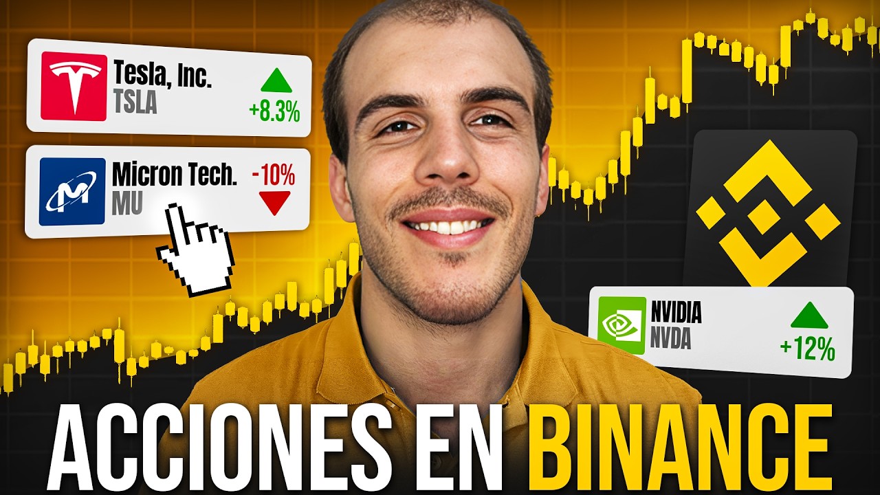 Como Invertir en Acciones desde Binance 2026 / Tutorial Paso A Paso