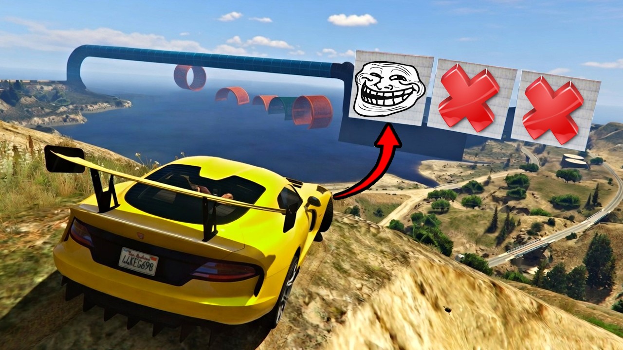 LA PIRE COURSE TROLL DE GTA 5 CRÉE PAR AIDEN !
