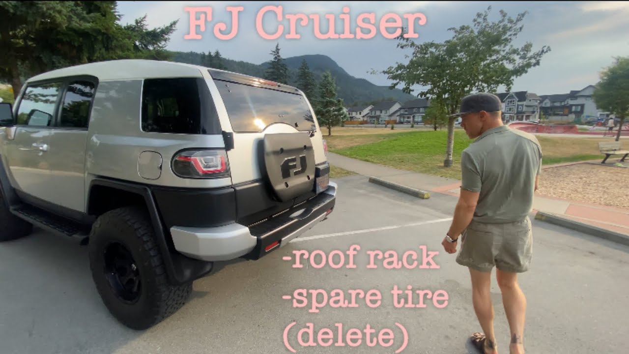 FJ Cruiser - Spare tire / roof rack - delete
