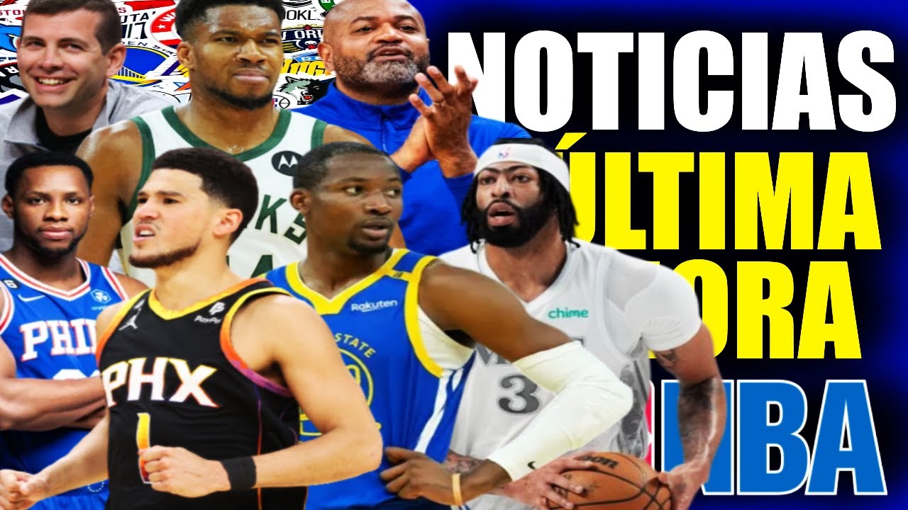 MAS SUSPENSIONES !! 🚨💣 Kuminga LESIONADO 💥 Booker 👏🏼 Gianis ¿AHORA SI FUERA? ⌛ Davis 🤯 NOTICIAS NBA