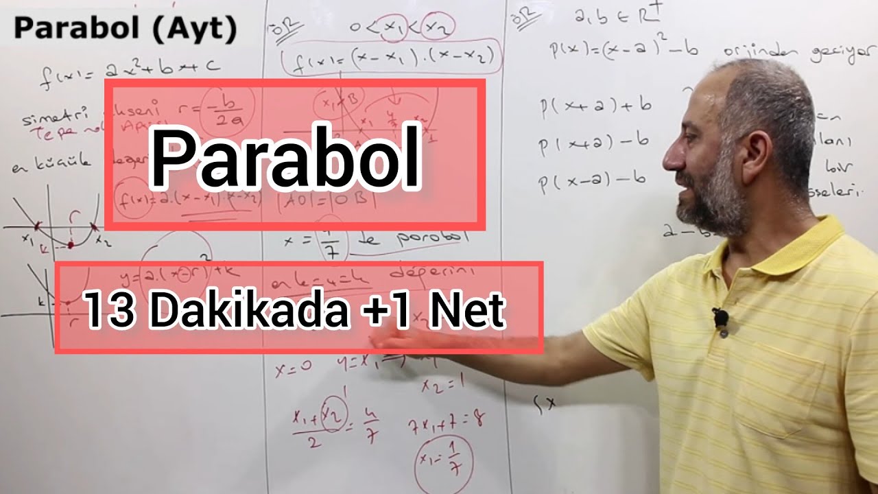 13 Dakikada  Parabol | +1 Net #öğrenmegarantili