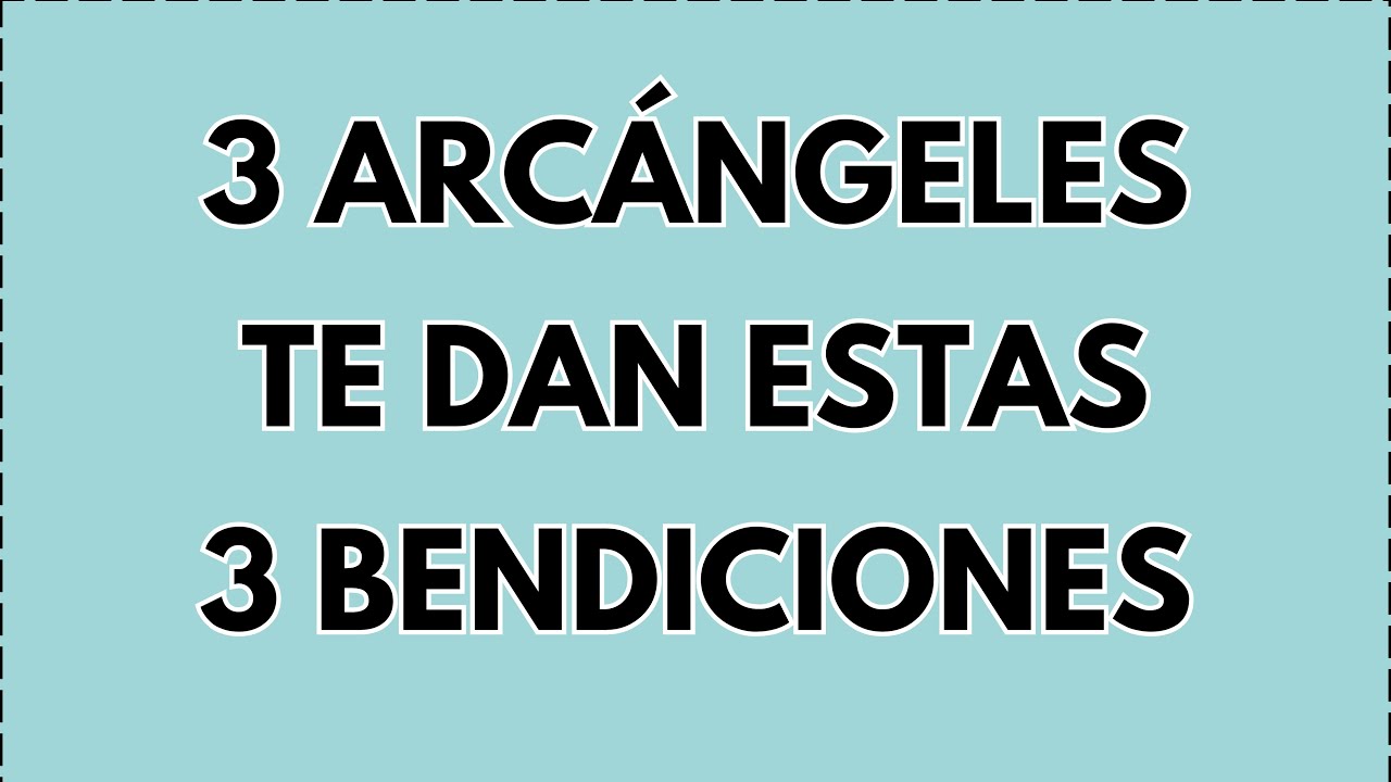 🛑 ¿Por qué 3 Arcángeles… y por qué 3 bendiciones? Una ya viene hacia ti...