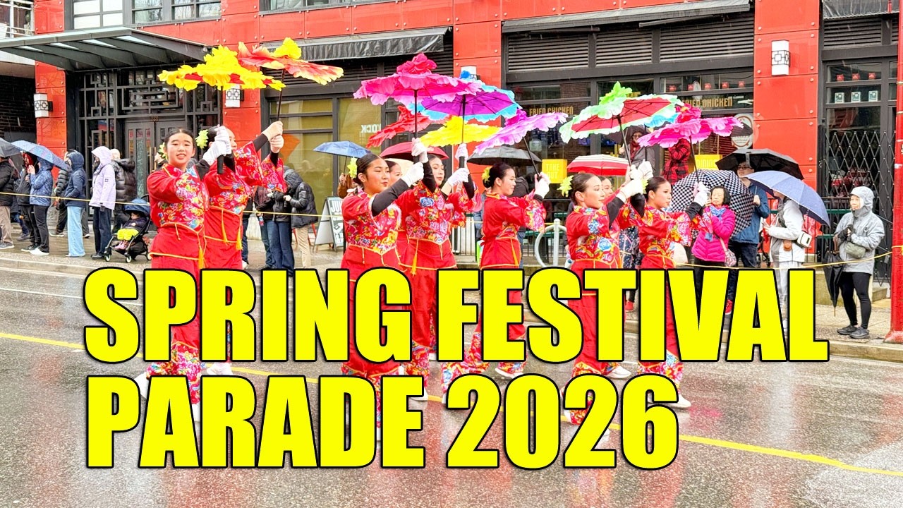 Year of the Horse 2026 Parade in Vancouver Chinatown New Year Highlights 溫哥華華埠 2026 馬年新年大遊行｜農曆新年精彩集錦