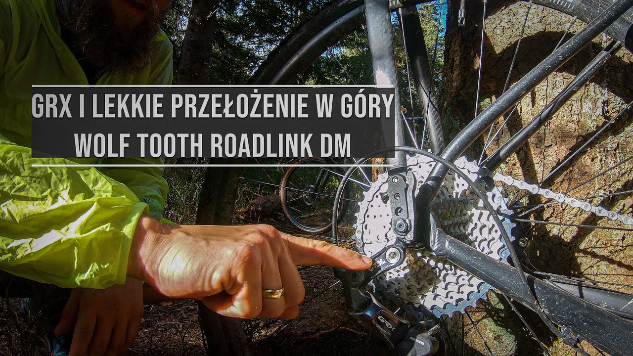 GRX i lekkie przełożenie w g&oacute;ry - modyfikacja napędu