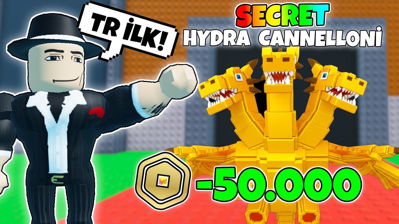 TR'DE İLK HYDRA DRAGON! 50.000 ROBUX HARCADIM! - Steal a Brainrot