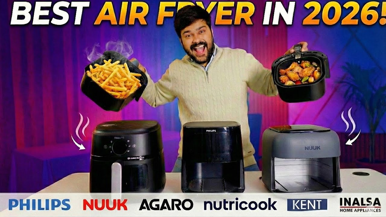 Best Air Fryer 2026 | Philips vs Nuuk vs Agaro vs Nutricook | Ultimate Comparison