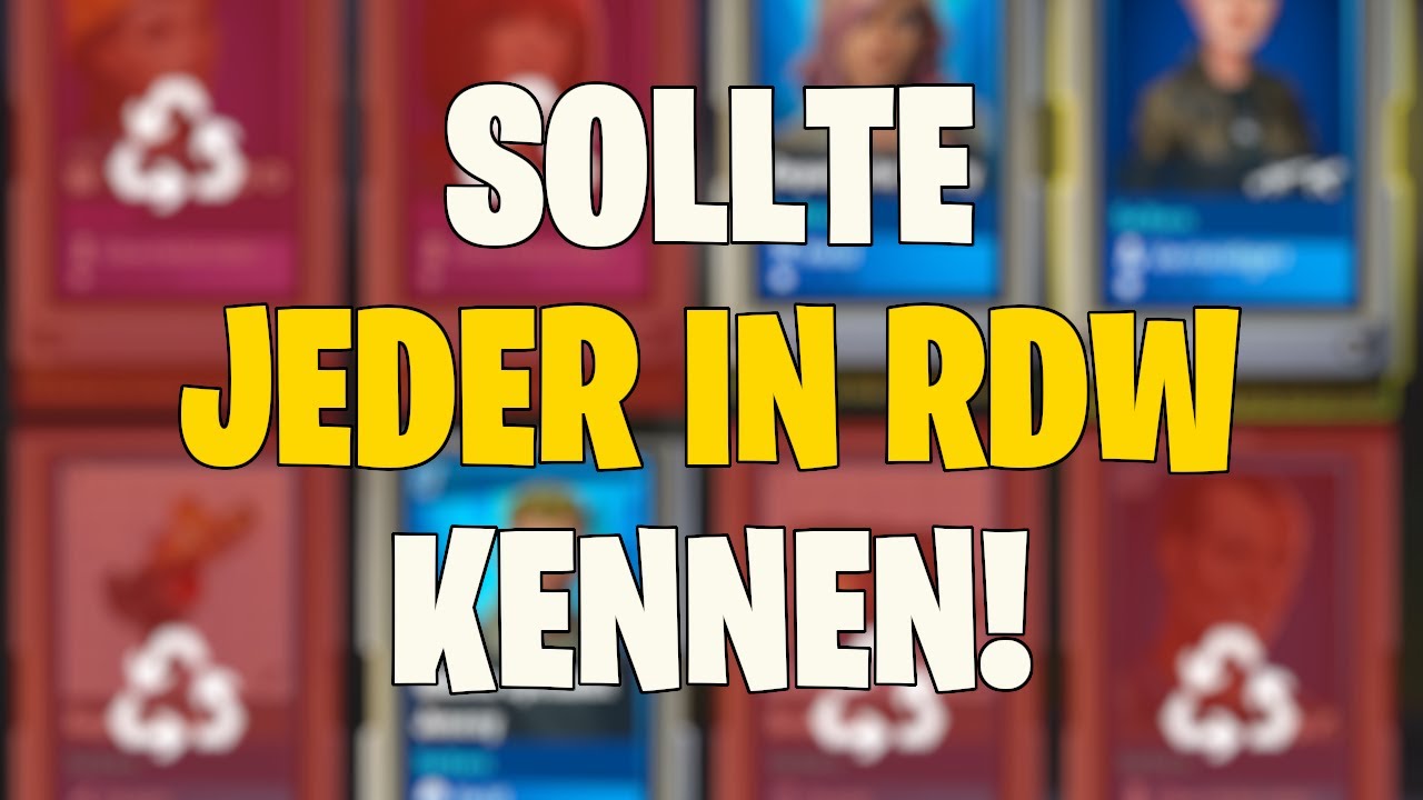 Muss man kennen: Automatisches zurückschicken und wiederverwerten | Fortnite Rette die Welt