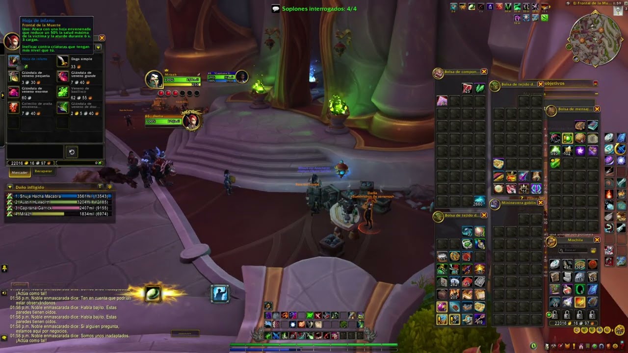 [Campaña Secundaria: Mazmorra] Cadena de misiones: Miedo y Vileza - World of Warcraft: Midnight