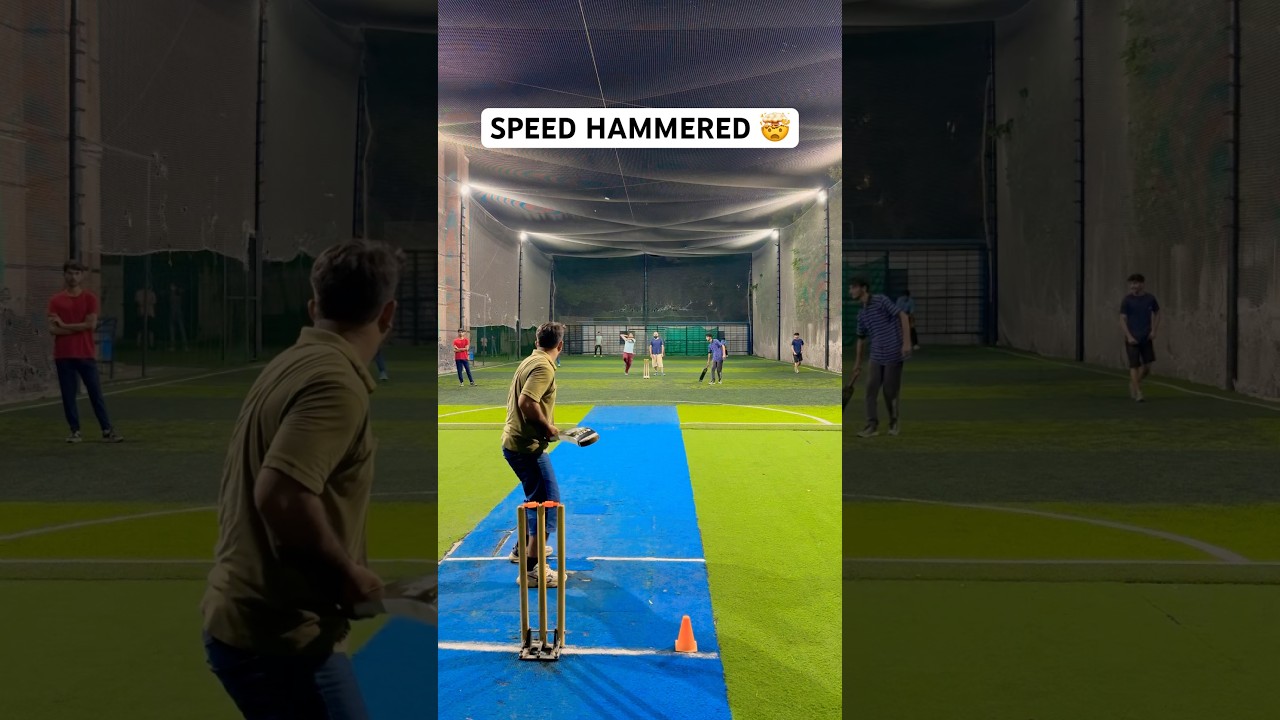 Cricket Speed Bowling Hammered 🤯 Batsman Class Shots With Pure Timing Sixes 🔥 #cricket #shorts