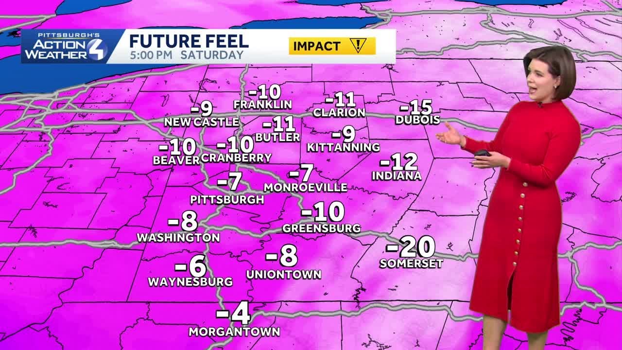 February 7 | Impact Days: Sub-zero wind chills for western PA this weekend