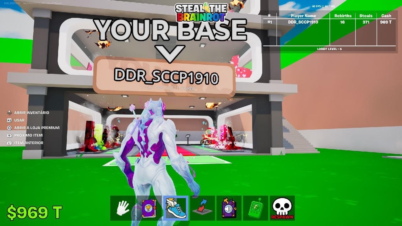 Steal the brainrot Fortnite