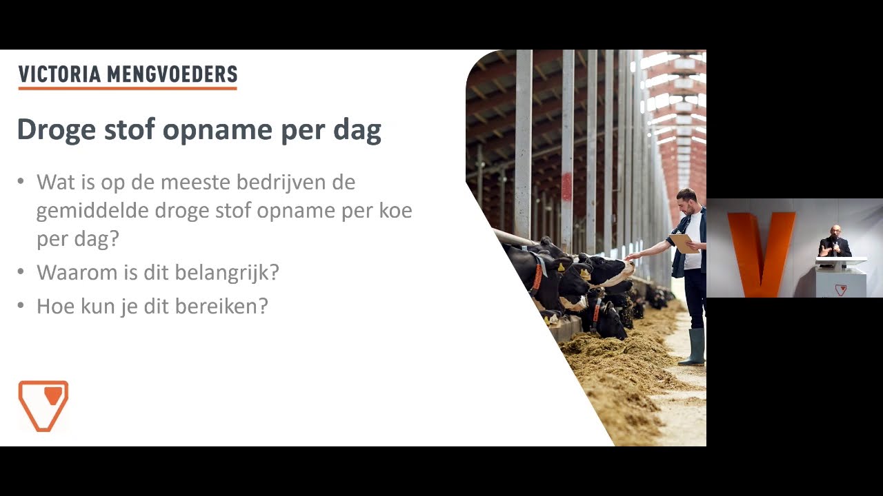 Webinar Maximaliseren van de droge stof opname - Deel 1
