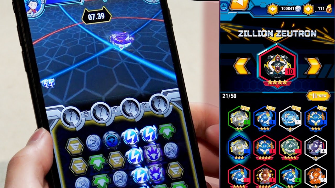 Beyblade Burst RIVALS GAMEPLAY & SNEAKPEAK! - Beyblade Game App for iOS
