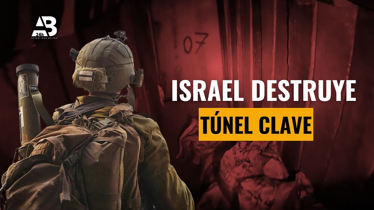 Lo que Hamás escondía bajo Gaza: Israel destruye un túnel clave
