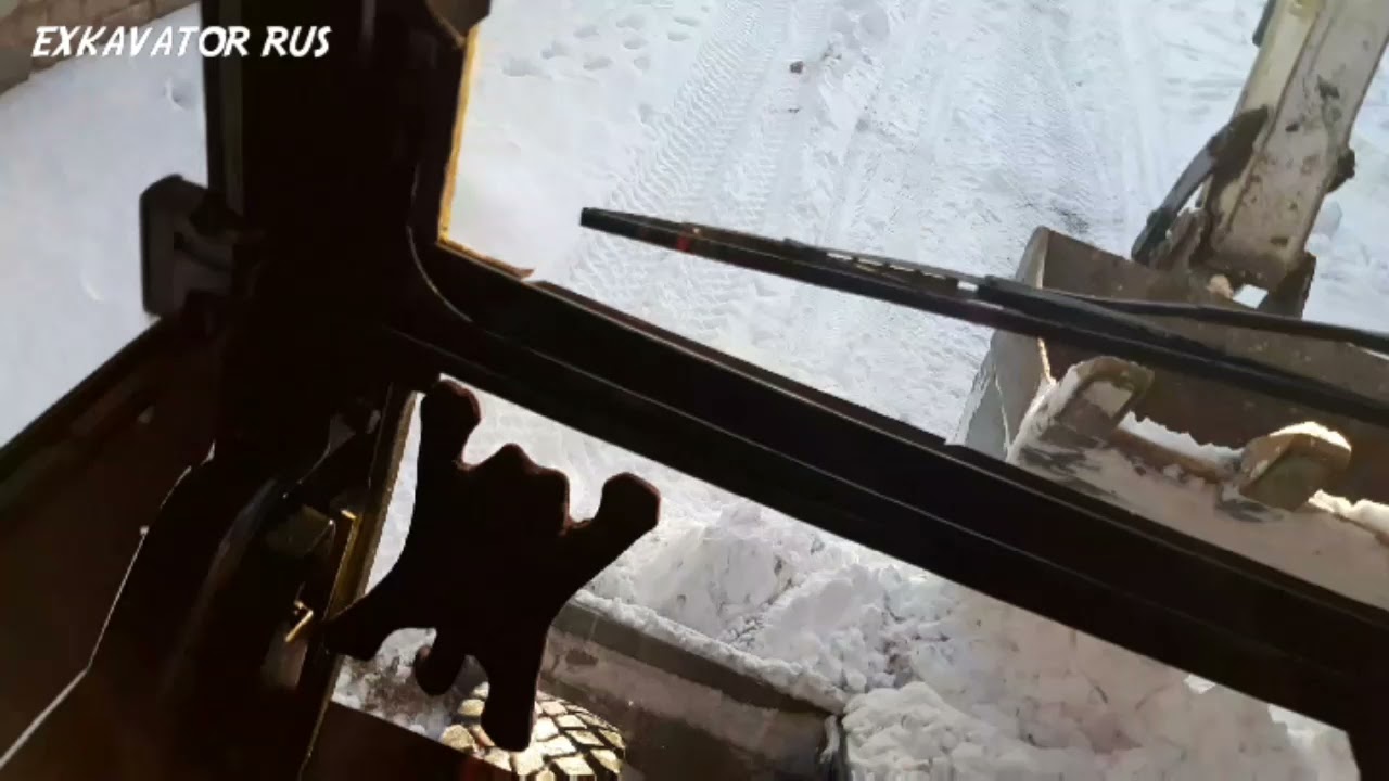ЭКСКАВАТОР RM TEREX ЕК-14 Расчищаем территорию от снега В КАНУН НОВОГО ГОДА🗯🗯🗯