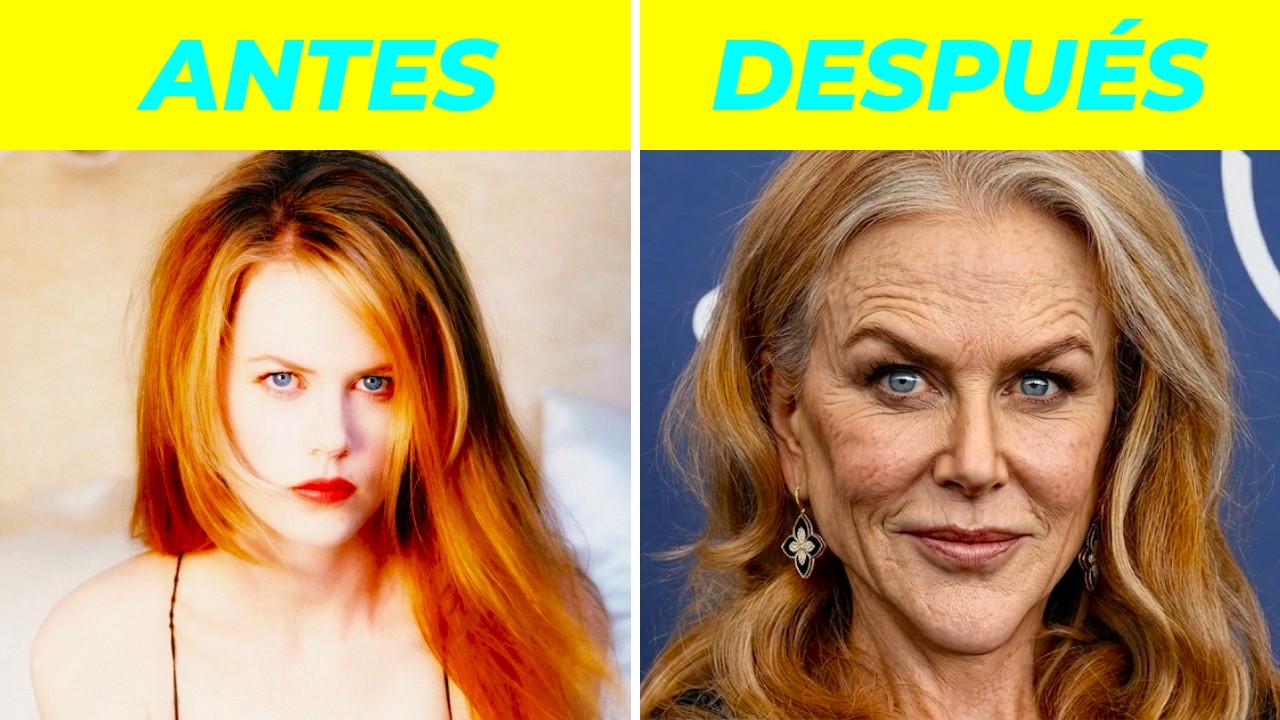 LA EVOLUCIÓN DE 50 DE LAS ACTRICES MAS MEMORABLES DE LOS 70'S, 80'S Y 90'S | ANTES Y DESPUÉS