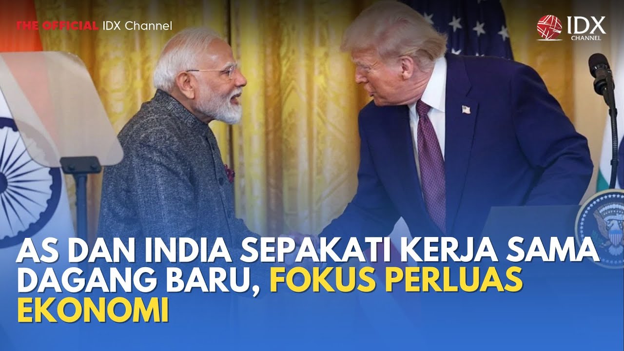 AS dan India Sepakati Kerja Sama Dagang Baru, Fokus Perluas Ekonomi | MILENOMICS