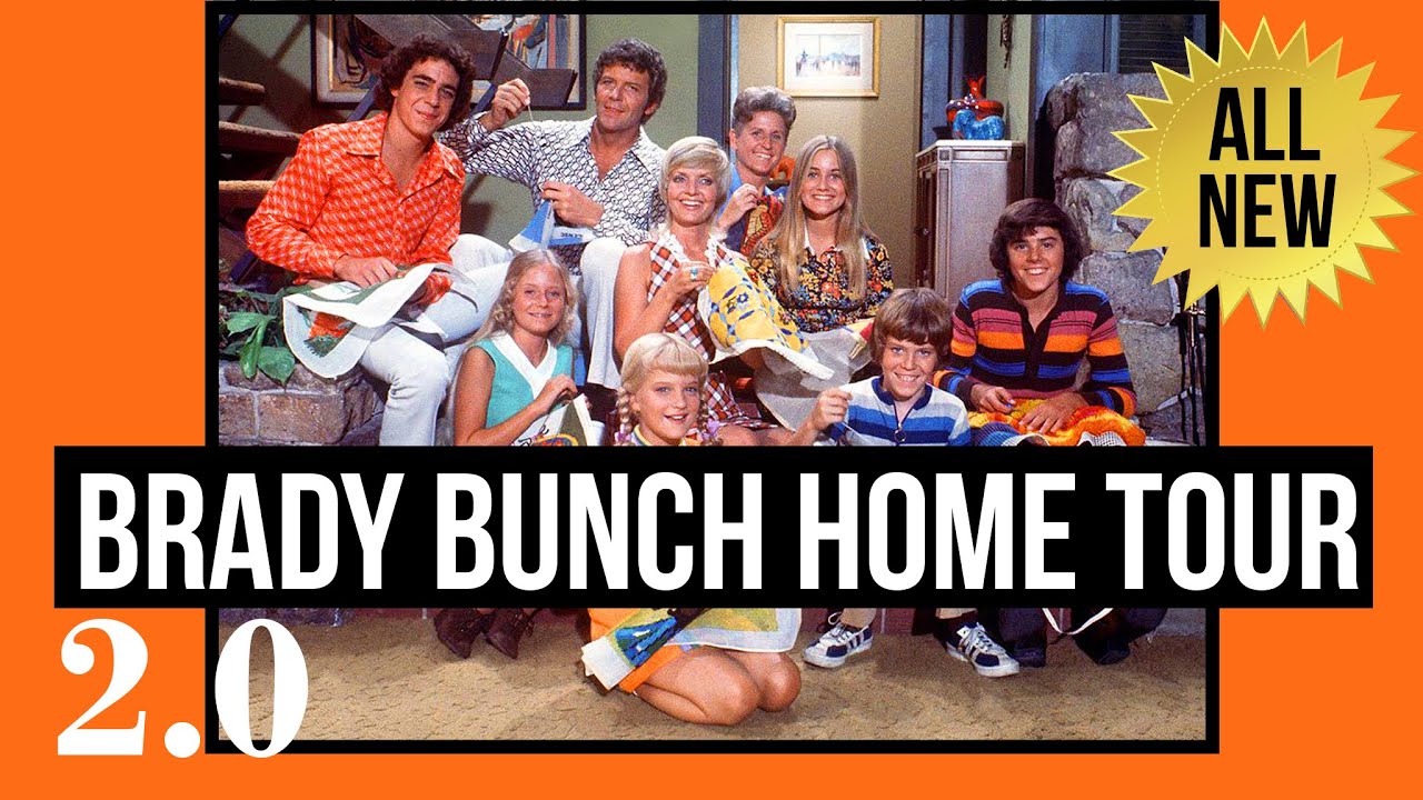 Экскурсия по дому Brady Bunch 2.0: СОВЕРШЕННО НОВОЕ! [CG-тур]