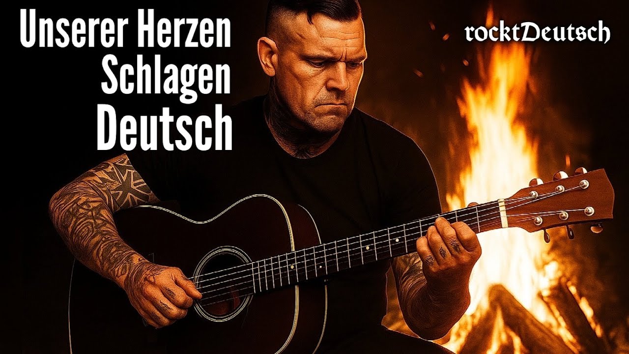 Unsere Herzen schlagen deutsch - Emotionaler Deutschrock | by rocktDeutsch🇩🇪