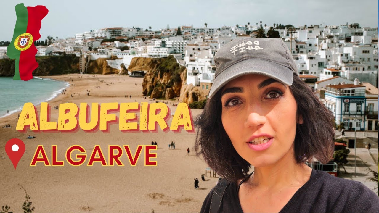 Albufeira in February: Walking around the old town of Albufeira, Portugal (Algarve Region)