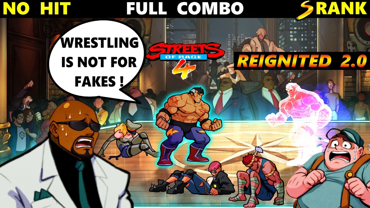Streets of Rage 4 Stage 9 Full Combo Reignited 2.0 Max