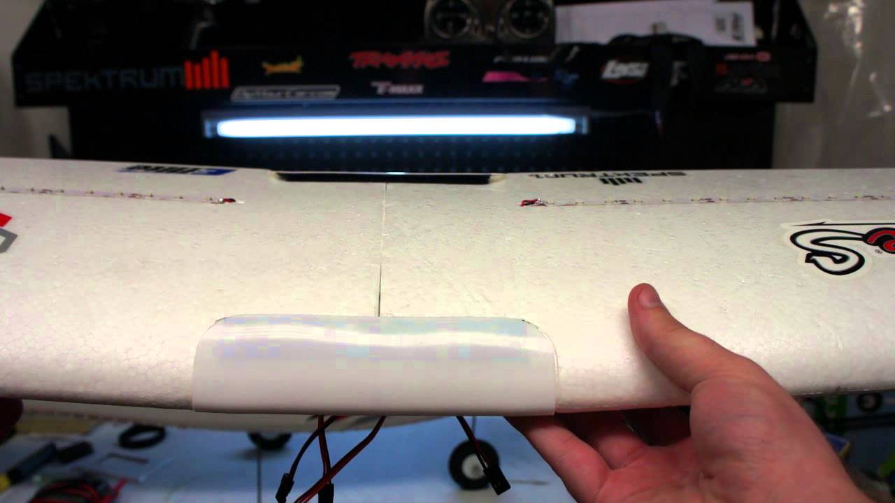 E-Flite Apprentice wing mod