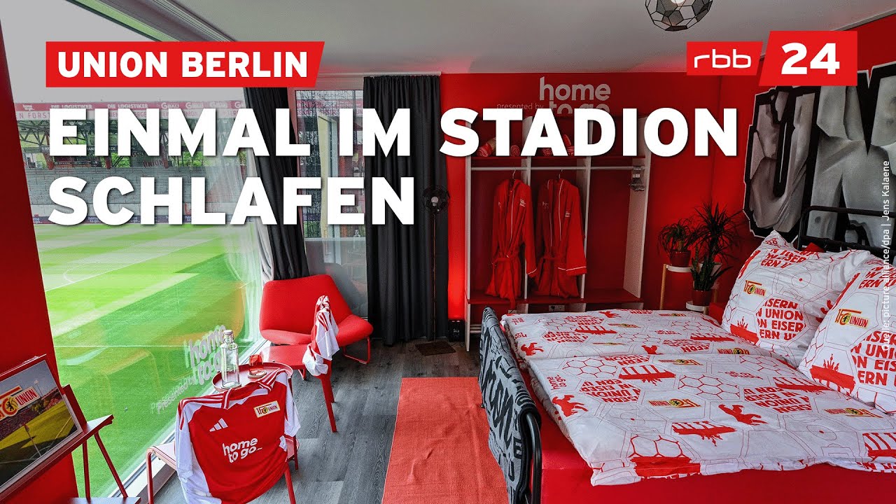Union-Fans können Übernachtung im Fußball-Stadion gewinnen