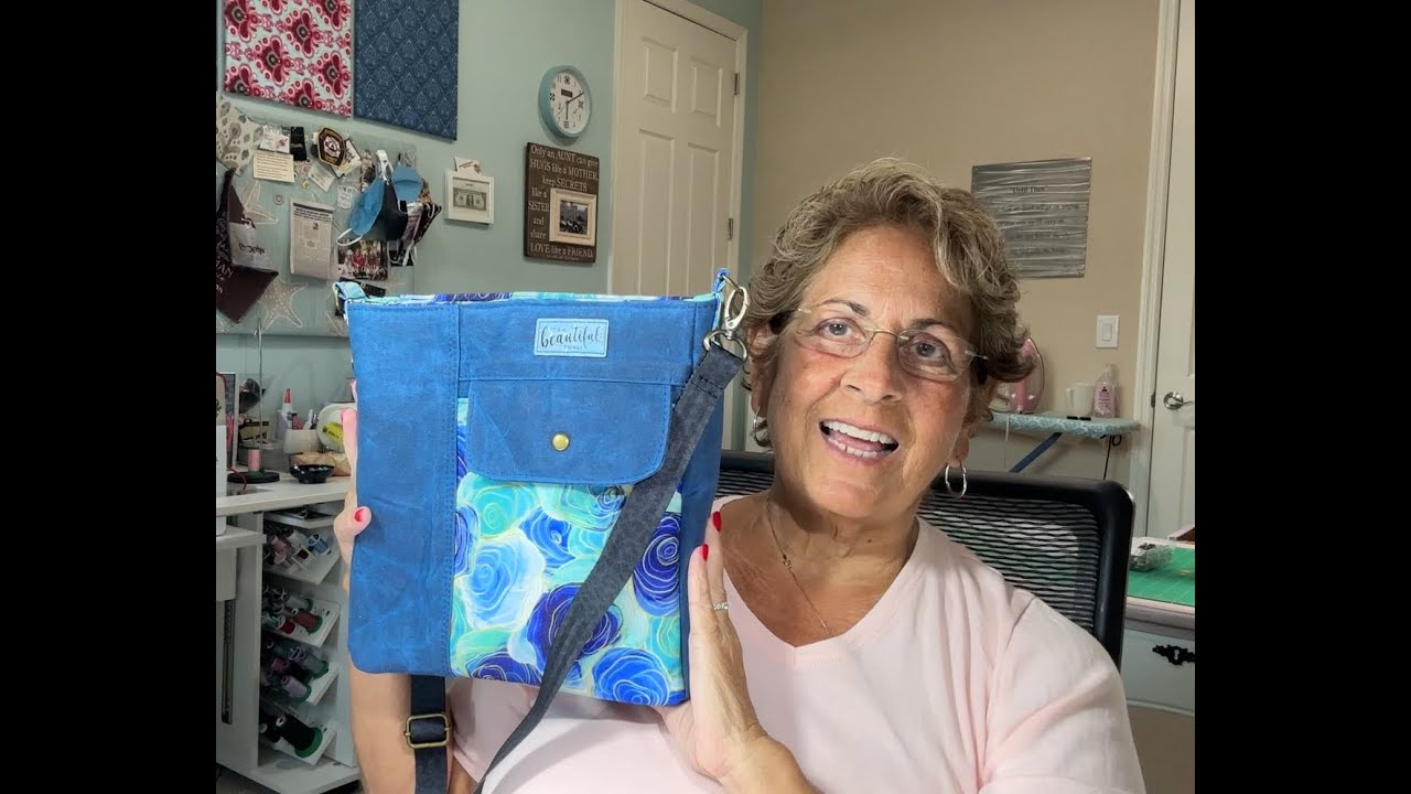 Making the Marina Unisex Crossbody Bag by Bagstockdesigns