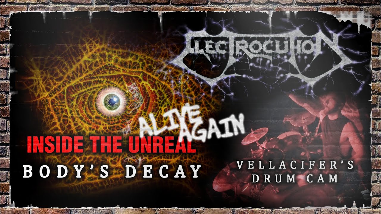 ElectrocutioN: Body's Decay - Vellacifer drum cam (14/05/2022 live at Circolo DEV Bologna, Italy)