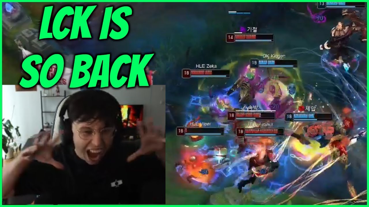 Caedrel's Blood Pressure Spiking Watching DK For 8 Mins