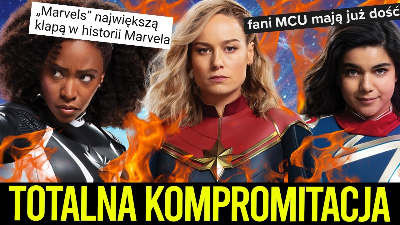 TOTALNA KOMPROMITACJA 😏 The Marvels to NAJWIĘKSZA PORAŻKA W HISTORII MCU