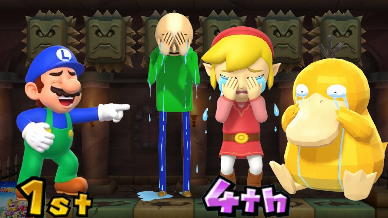 Mario Party 9 MOD: Mario vs RIVALS (Minigames Battle)
