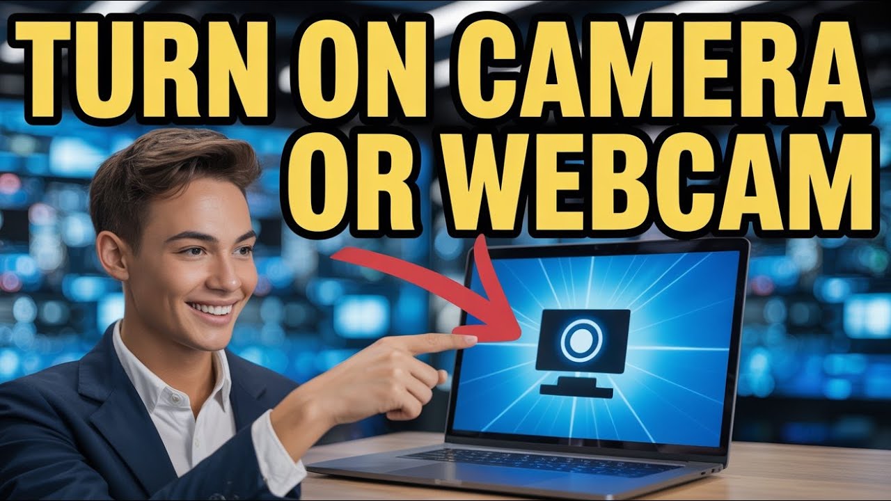 How To Turn On Webcam & Camera In Windows 10/11 - Easy Guide