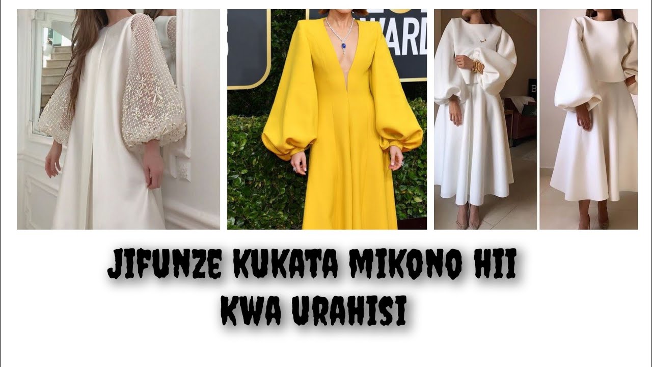 jifunze kukata mikono hii kwa urahisi