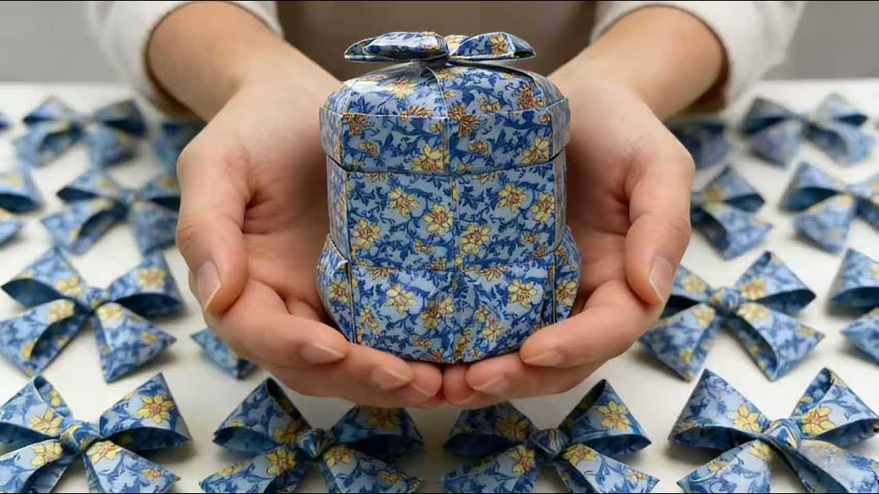 Upcycle Magic | DIY Poker Card Treasure Box - Transform Old Cards into a Cute Keepsake Box