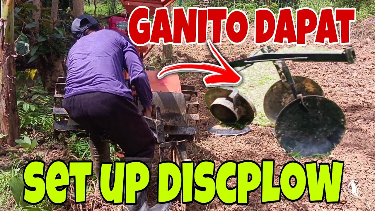 Nahuli Din|Paano Maglagay NG DiscPlow|Kuliglig Tractor|Buhay Bukid
